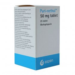 Пури-нетол (Пуринетол, Меркаптопурин) в таблетках 50мг N25 в Москве и области фото